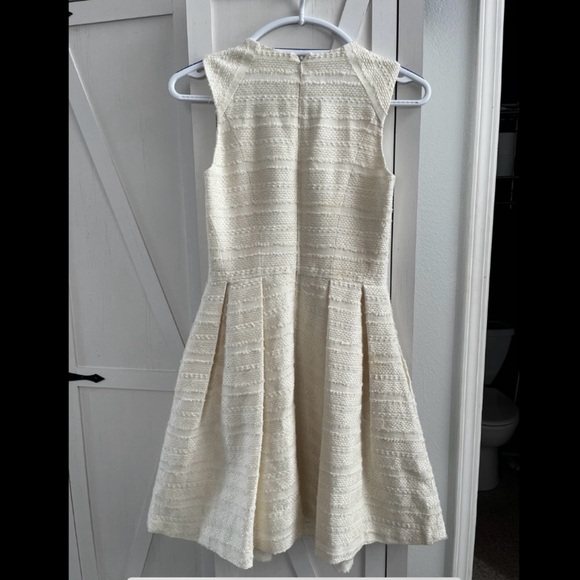 Shoshanna Cream Dress ASO Zooey Deschanel - Picture 4 of 4